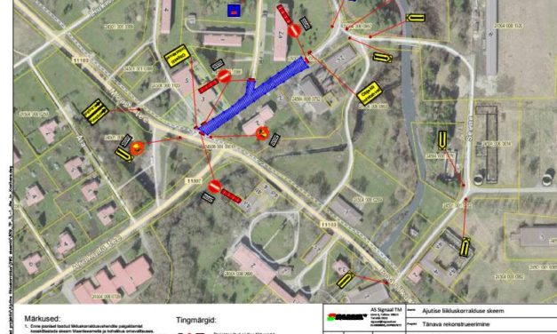 Jõe tn ja poe esise platsi remont, liikluskorralduse muudatus!